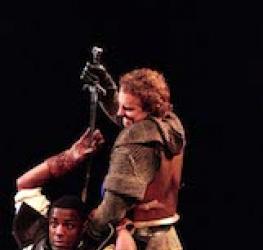 Paterson Joseph as Hotspur, Henry IV Part 1, English Touring Theatre, 1997