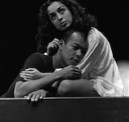 Scene from Romeo and Juliet, Hull Truck, Shaw Theatre, 1990