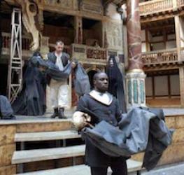 Scene from Two Noble Kinsmen, Shakespeare's Globe, 2000