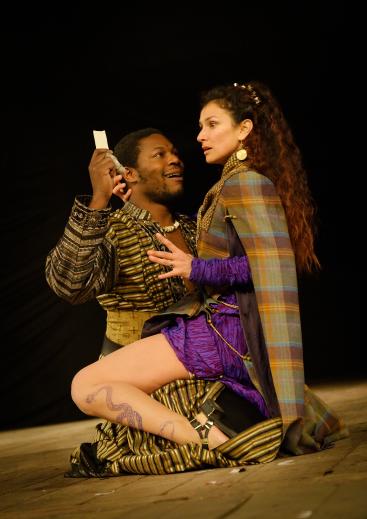Titus Andronicus, Shakespeare's Globe, 2014 Scene from Titus Andronicus, Shakespeare's Globe, 2014