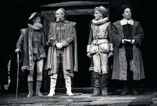 Scene from The merry Wives of Windsor, Royal Shakespeare Company, Royal Shakespeare Theatre, 1975